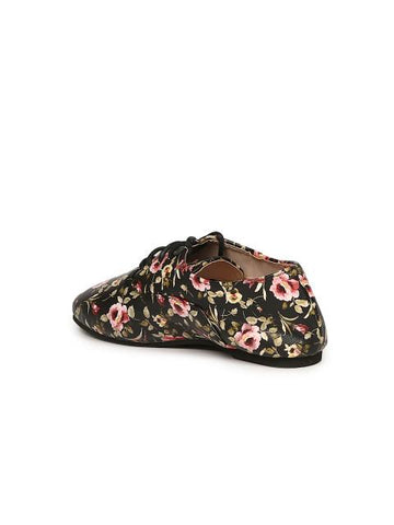Dunsinky Black Printed Casual Shoes