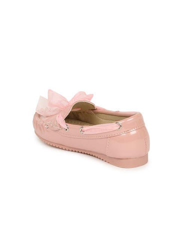 Dunsinky Pink Solid Boat Shoes